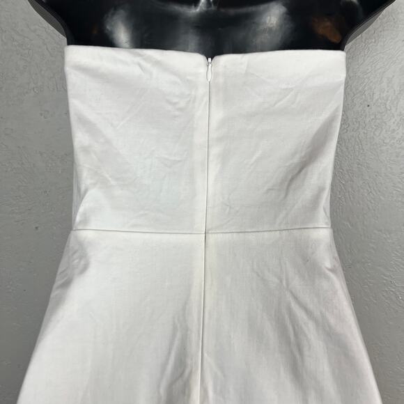 Tempo Paris Strapless Spring Midi Dress White - XS - Picture 6 of 7